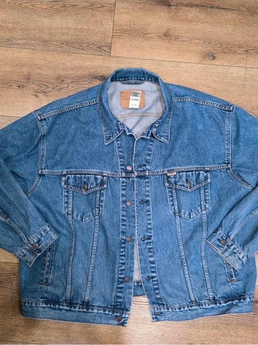 Men's Classic Blue Denim Shirt Jacket